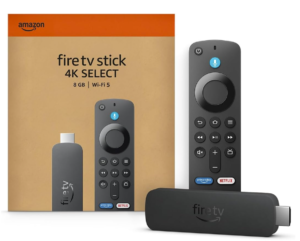 Amazon Fire TV Stick 4K Select (newest model), start streaming in 4K, AI-powered search, and free & live TV, find shows faster with Alexa+